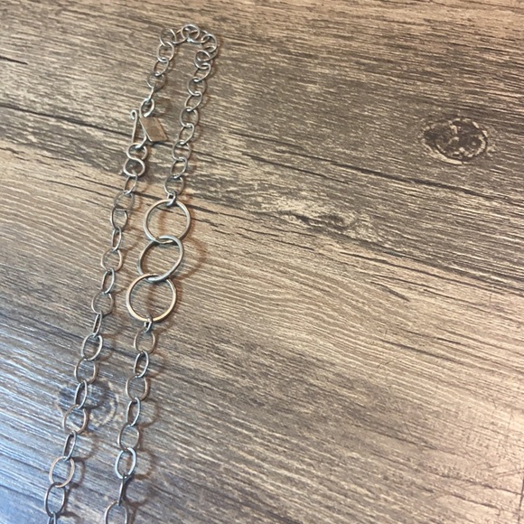 Antiqued silver inspired 29” versatile necklace - Picture 6 of 6